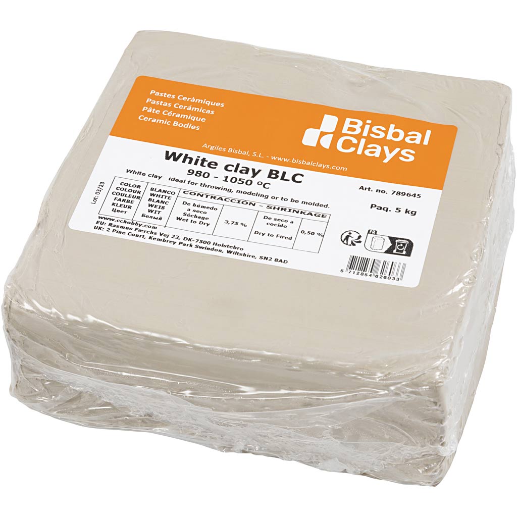 Decorative clay, 5 kg 1 box