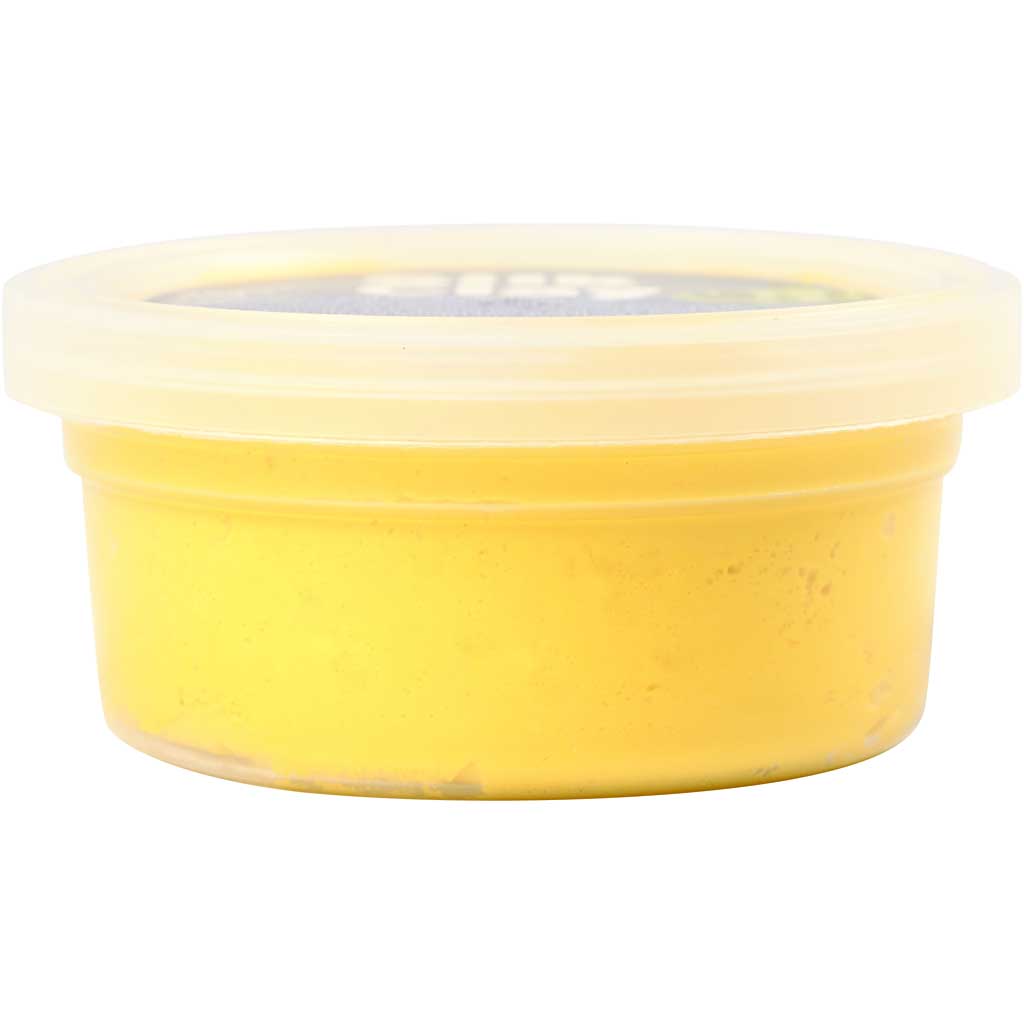 Arcilla de seda - amarillo, 40gr.