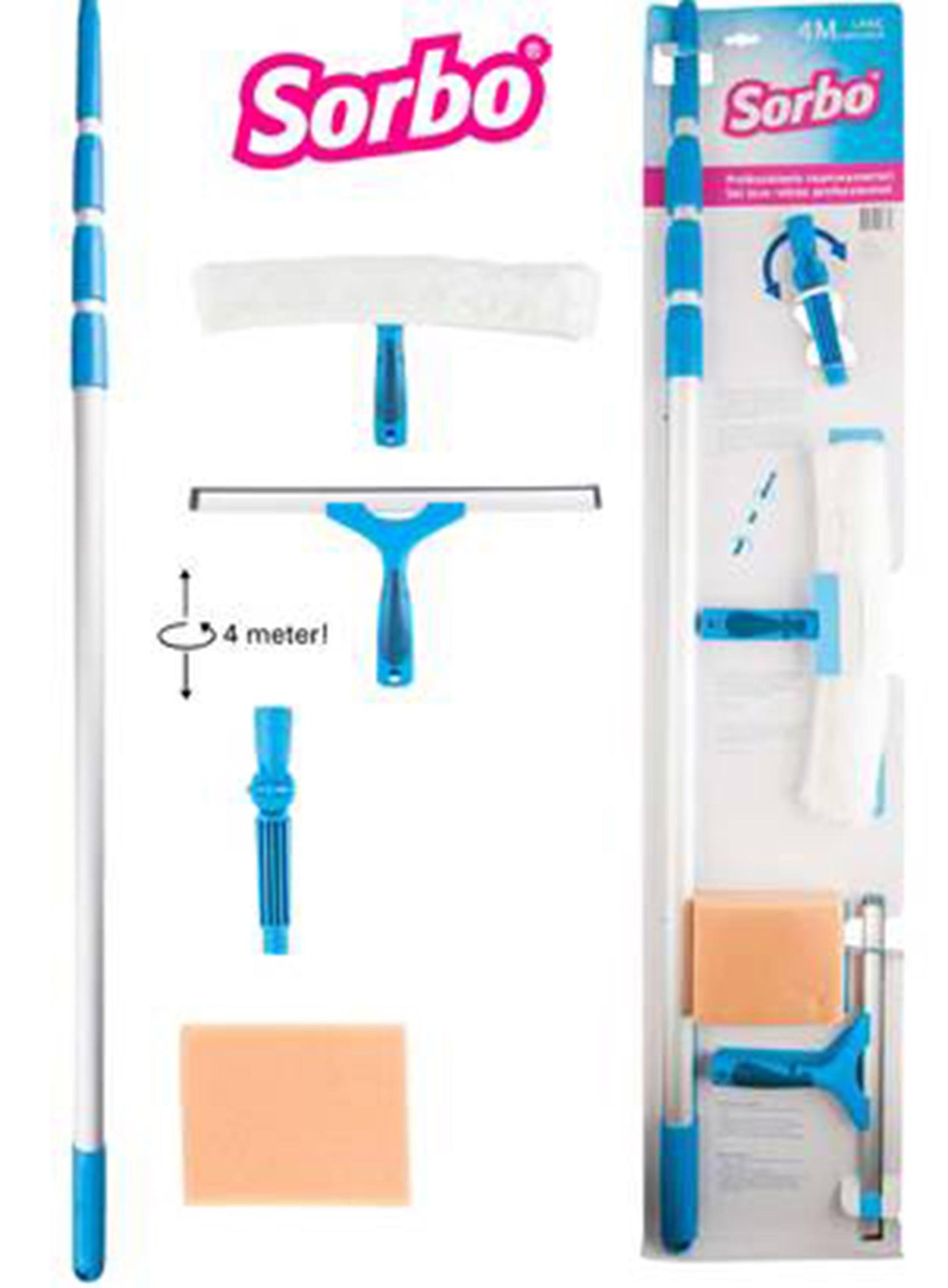 Vero lavavetri professionale 5 pezzi incl. tel.stem