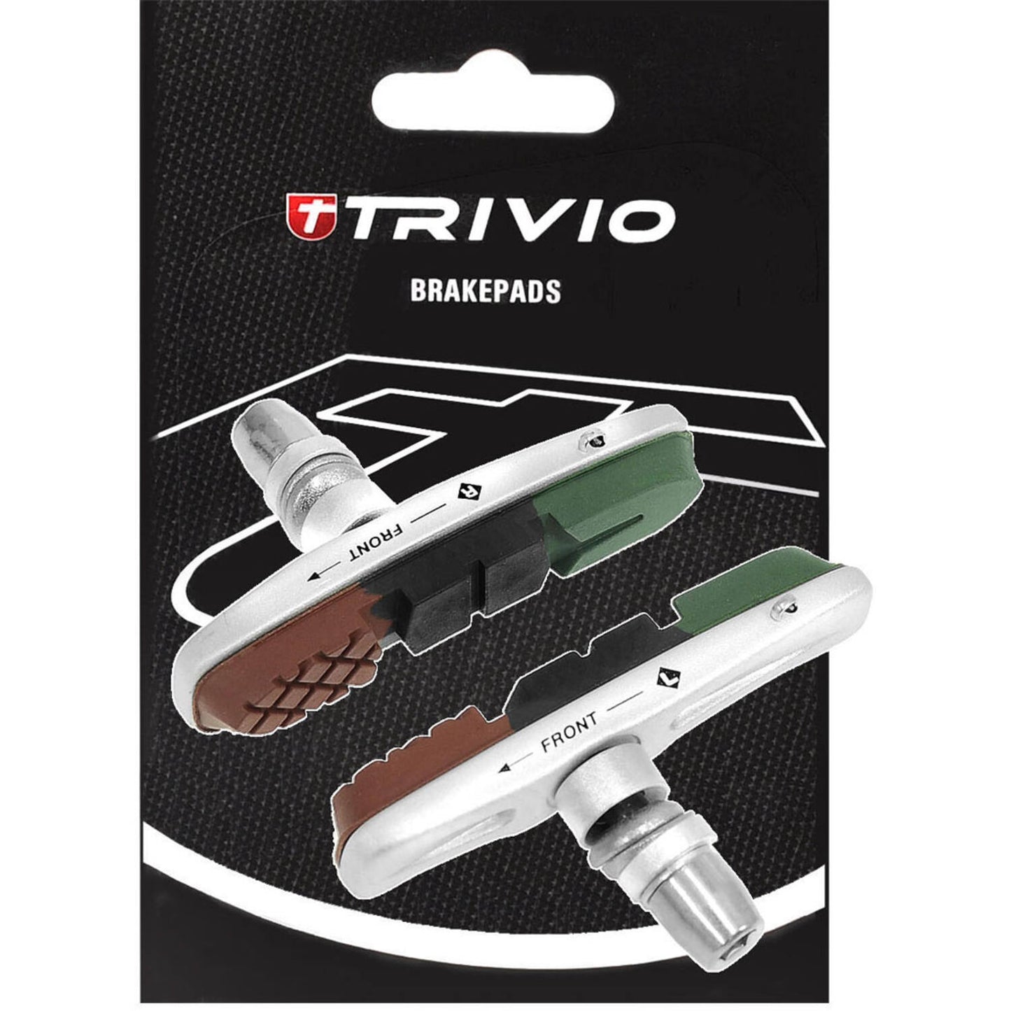 Trivio - set pastiglie freno mtb 955vc 72mm tripla mescola