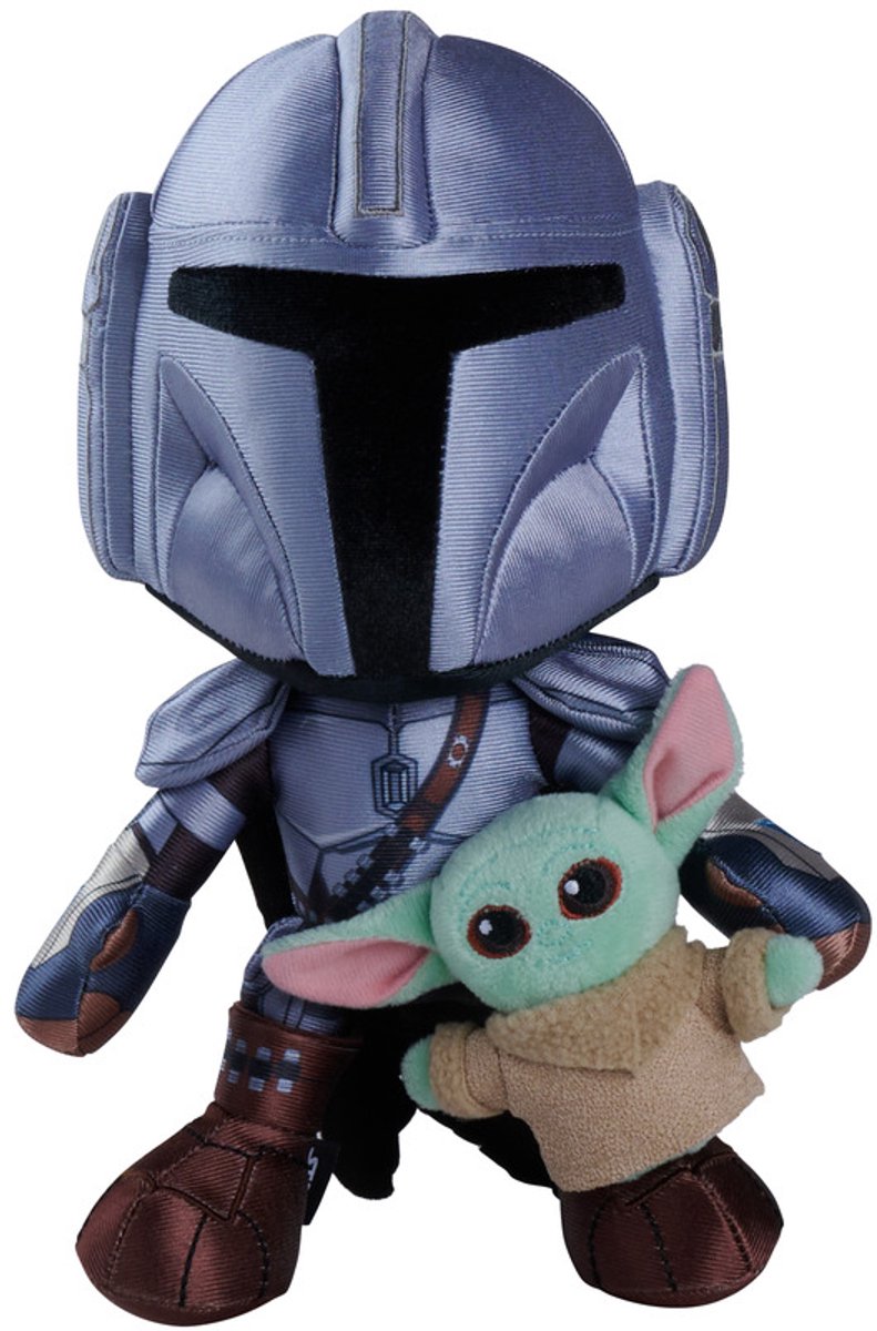 Simba giocattoli peluche - disney simba giocattoli peluche disney - peluche - Star Wars mandalorian con mini grogu