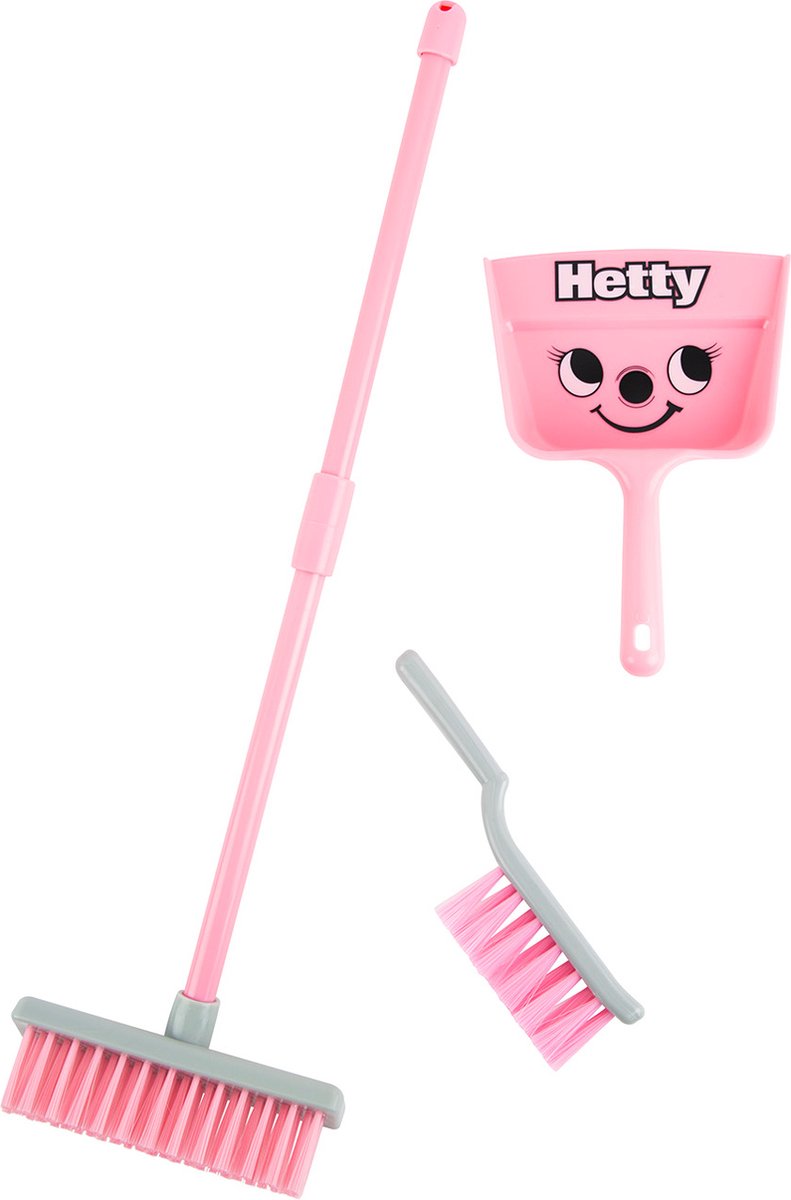 Casdon hetty – scopa, paletta per bambini – giocattoli per la pulizia