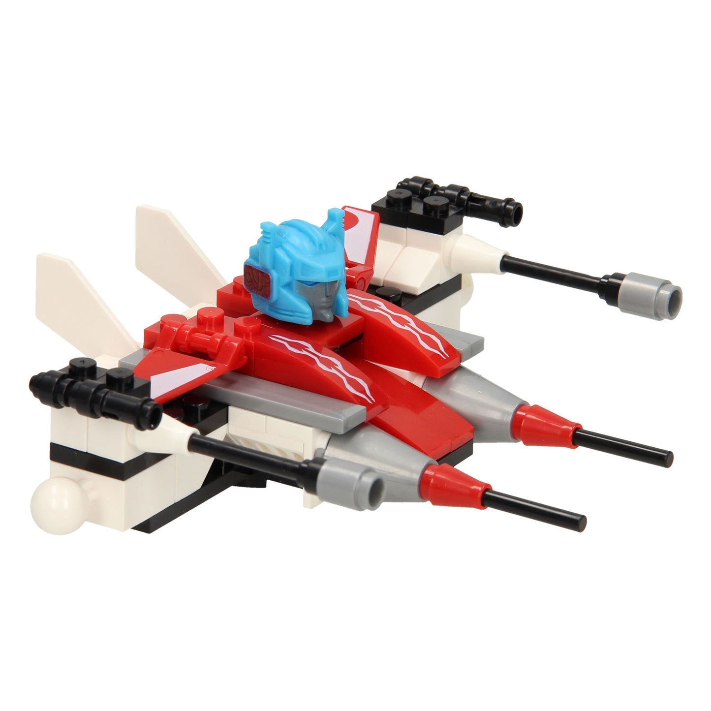 Set da costruzione Titan Heroes - Spazio Rosso - 73 pezzi.