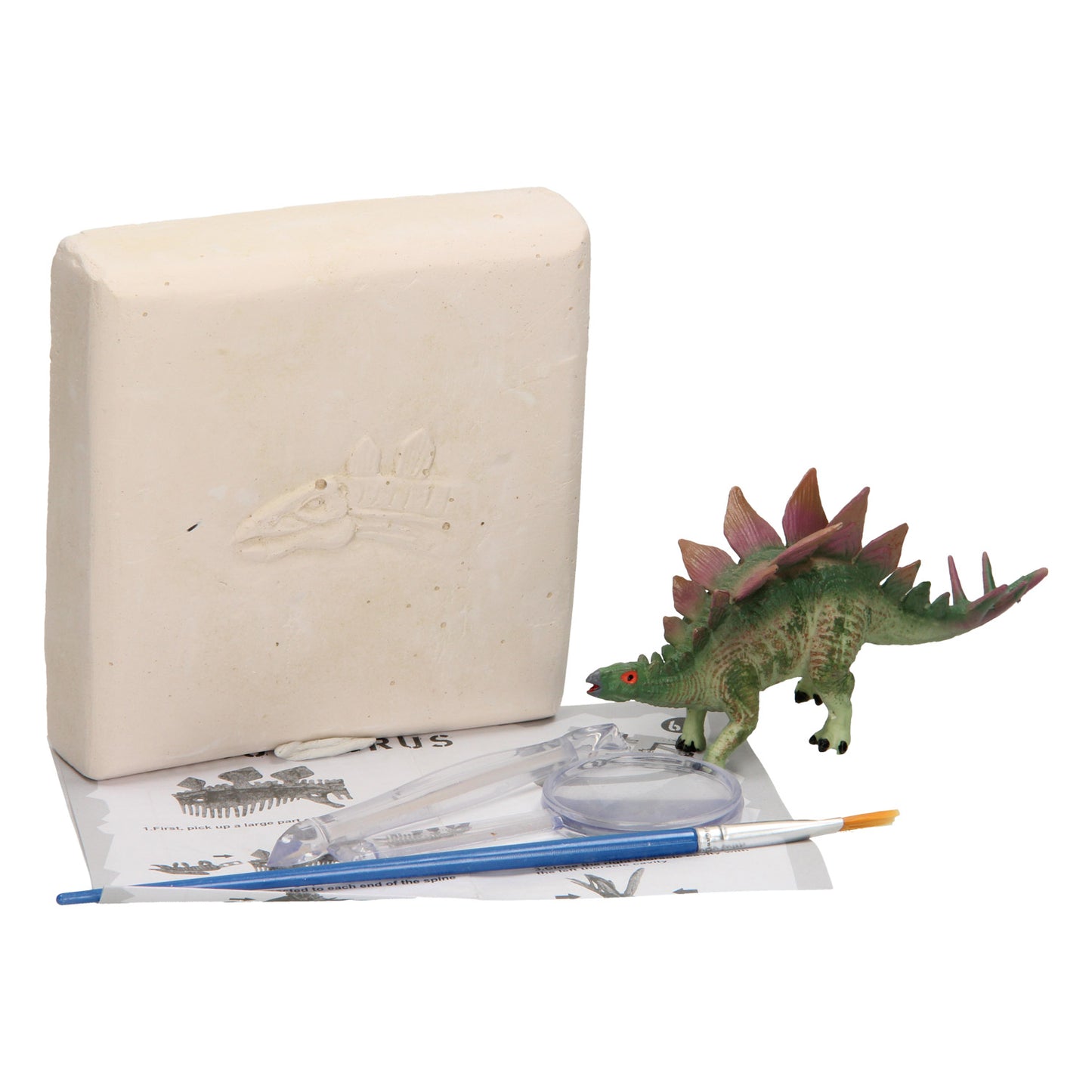 Comiendo esqueleto de dinosaurio