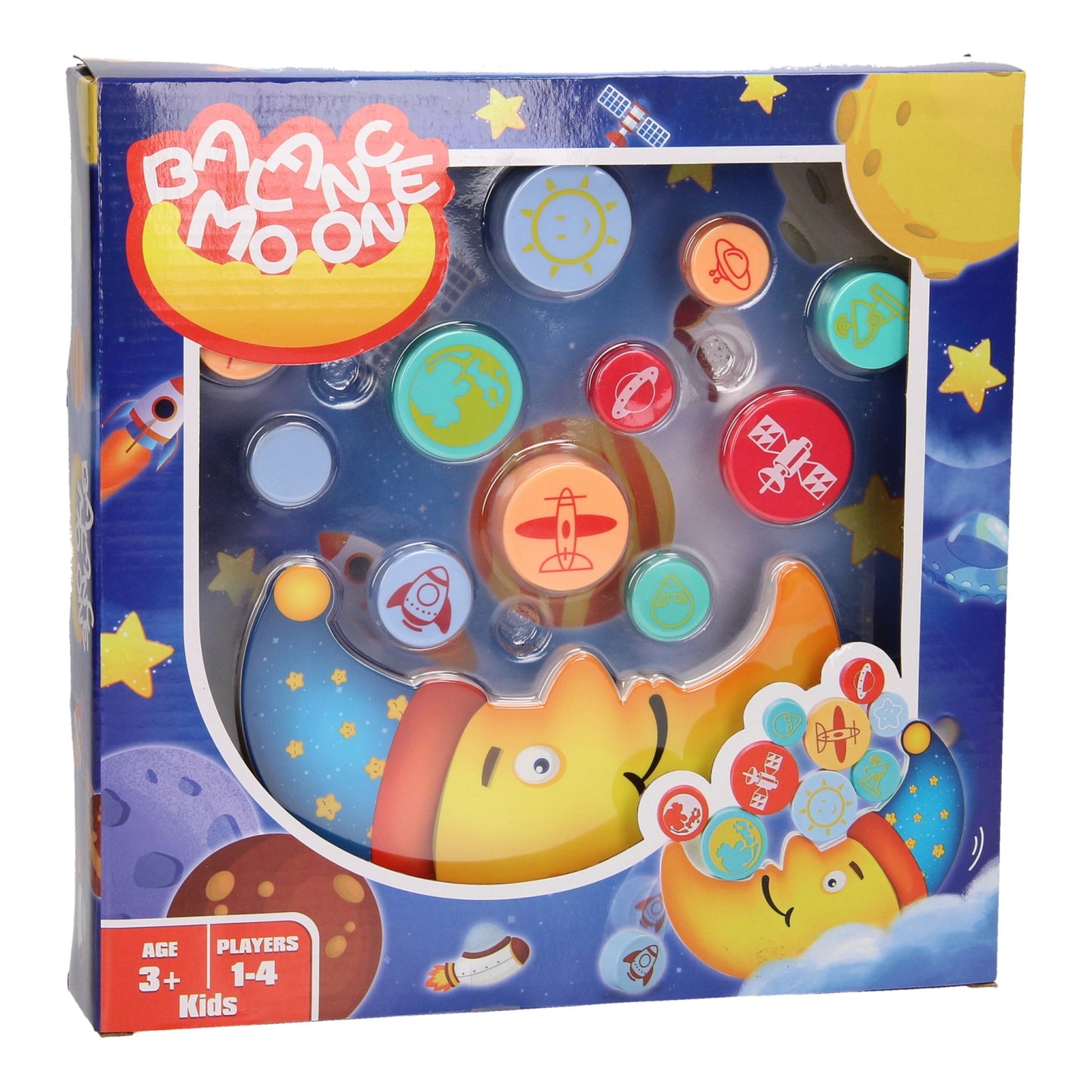 Juego de equilibrio de pila luna