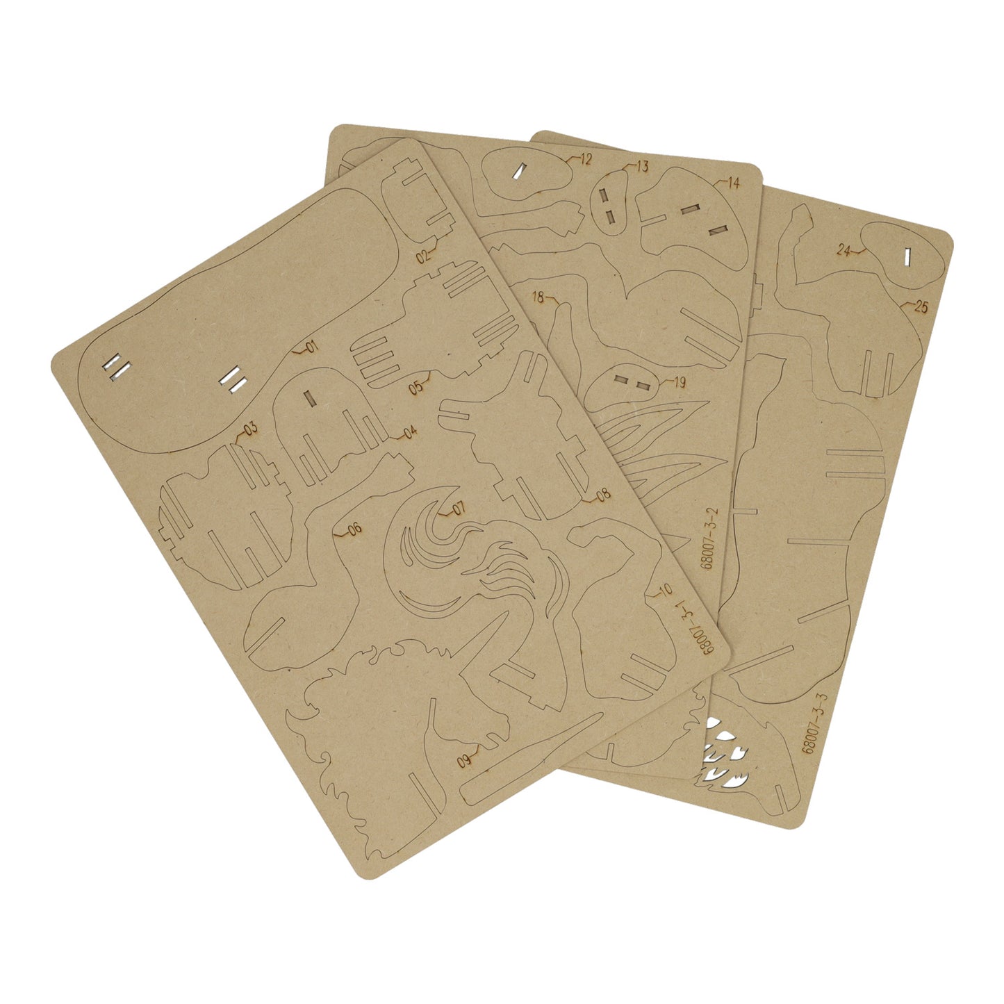 Houten bouwpakket 3d eenhoorn con juegos