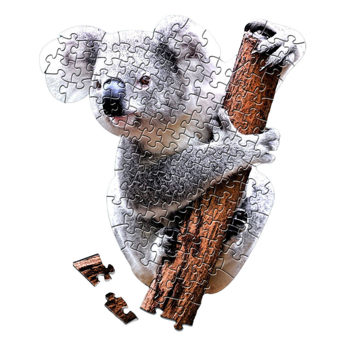 Puzzle con forma de koala, 100ud.
