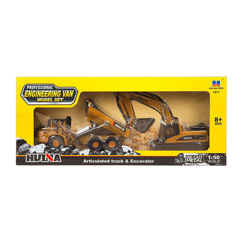 Vehículos de construcción metálica - 2 piezas. 1:50