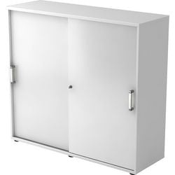 Armario con puerta corredera Bach hammerer v1753s w w ce blanco 1200 mm x 400 mm x 1100 mm