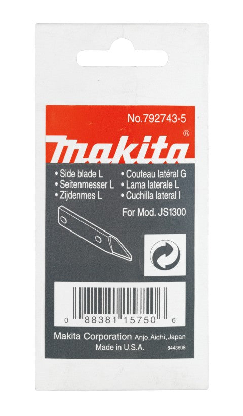 Coltello laterale accessori Makita sinistro - 792743-5