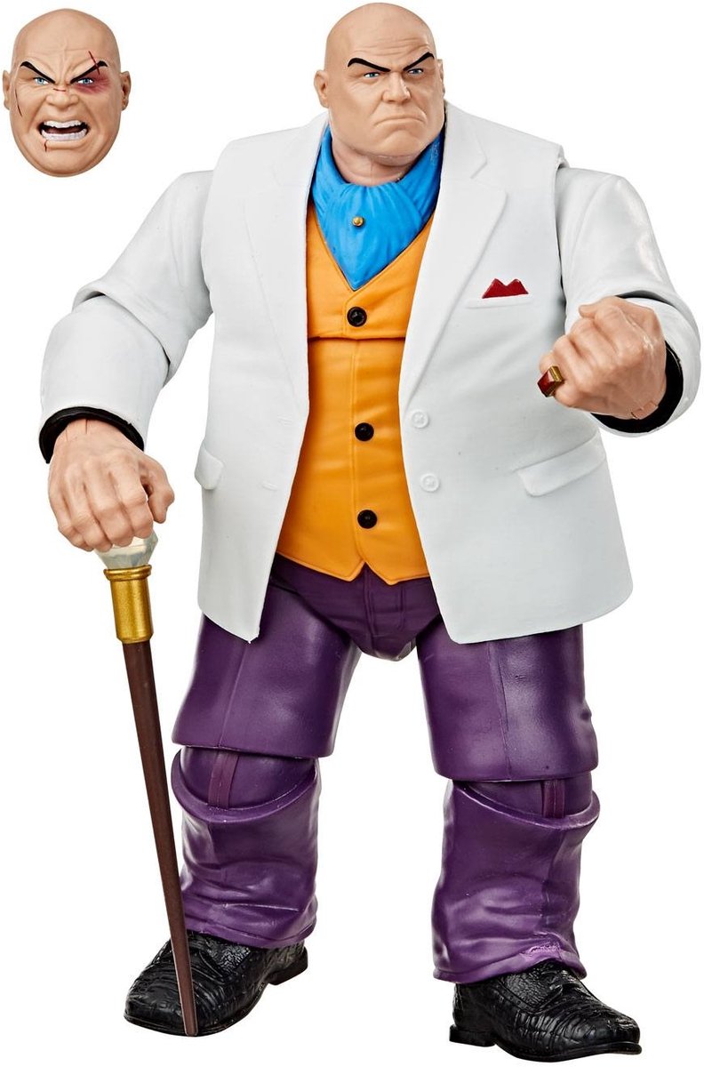 Hasbro marvel retro collection action figure marvel's kingpin 15 cm action figuur