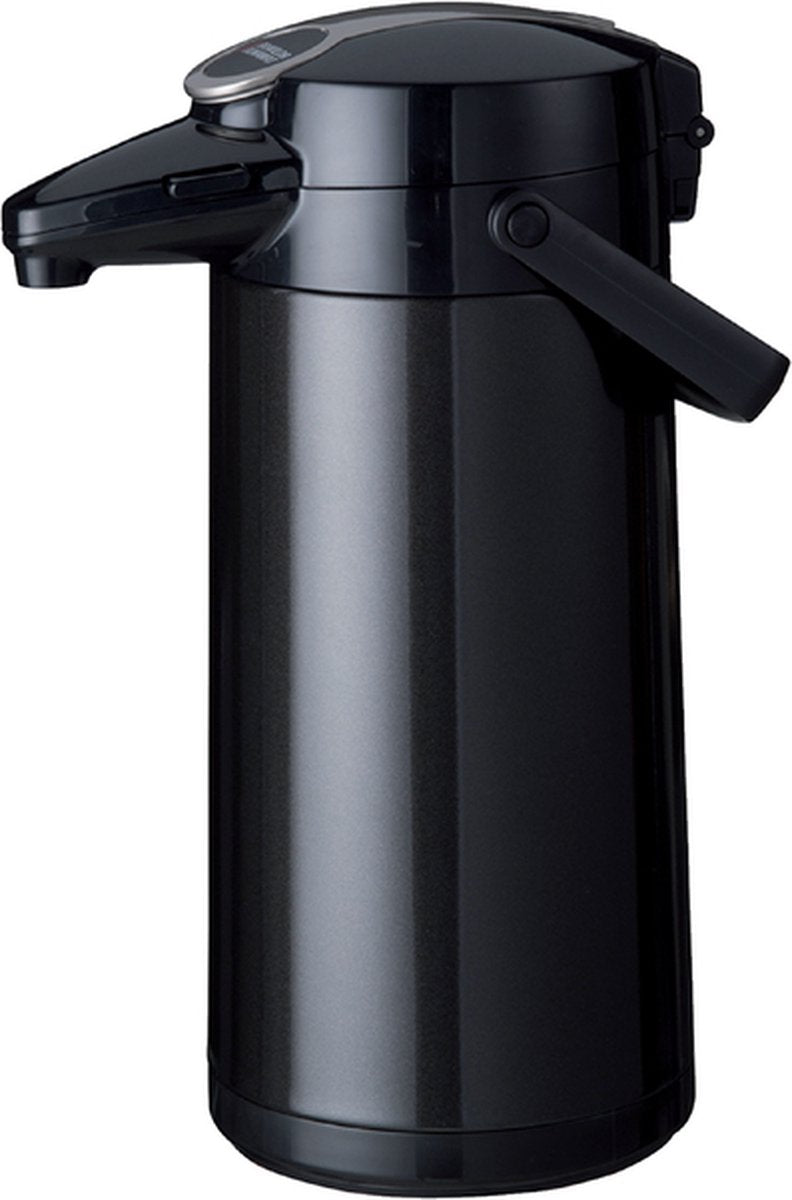 Bravilor thermos airpot 2.2 liter double-walled black metallic