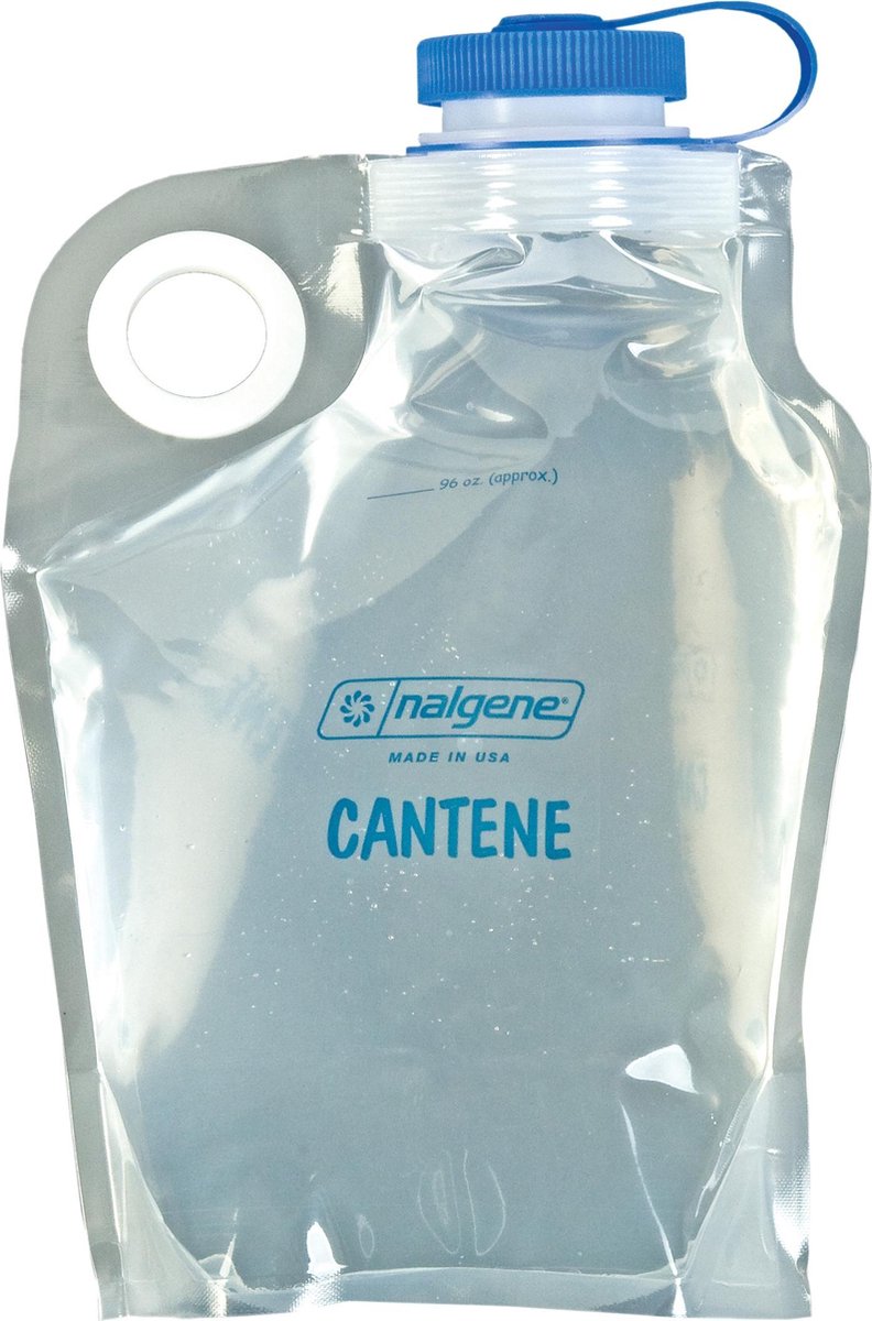 Nalgene - cantene multi-layer - wide mouth bottle - drinkfles -waterfles - lichtgewicht - 3000 ml - kunststof grijs