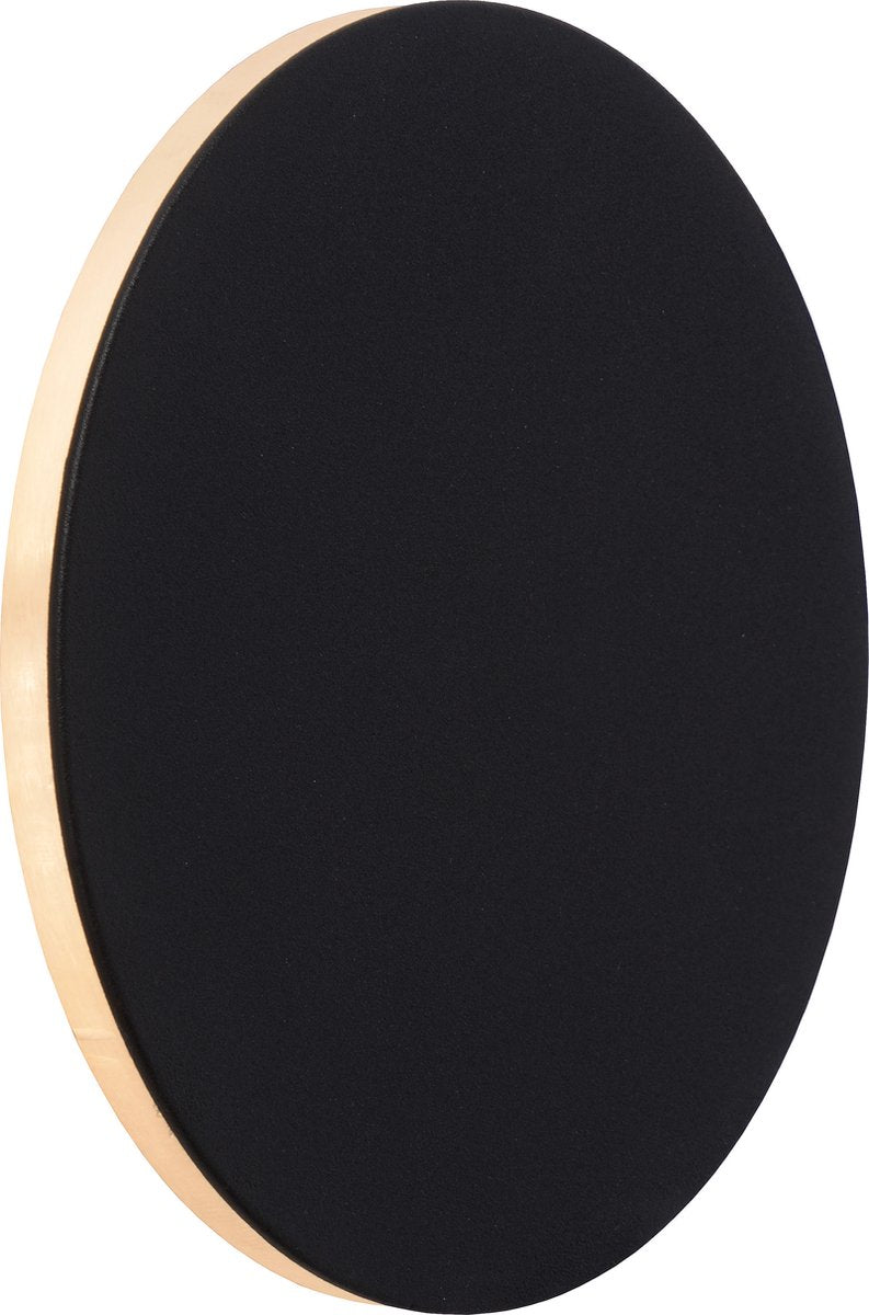 Lucide eklyps led - lampada da parete - ø 15 cm - led - 1x7w 3000k - nero