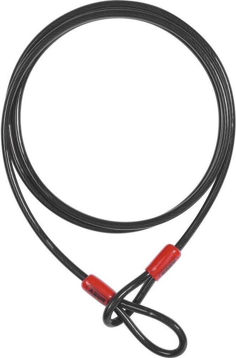 Abus Cobra 8 250 Cable de ranura - Negro - 2.5 mtr