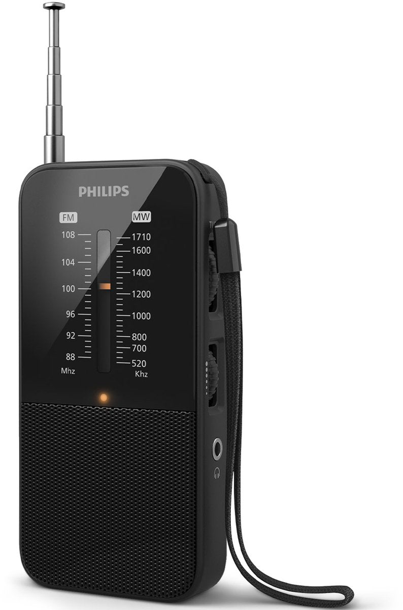 Lettore AM FM radio LED Philips Philips Tar1509 00 nero