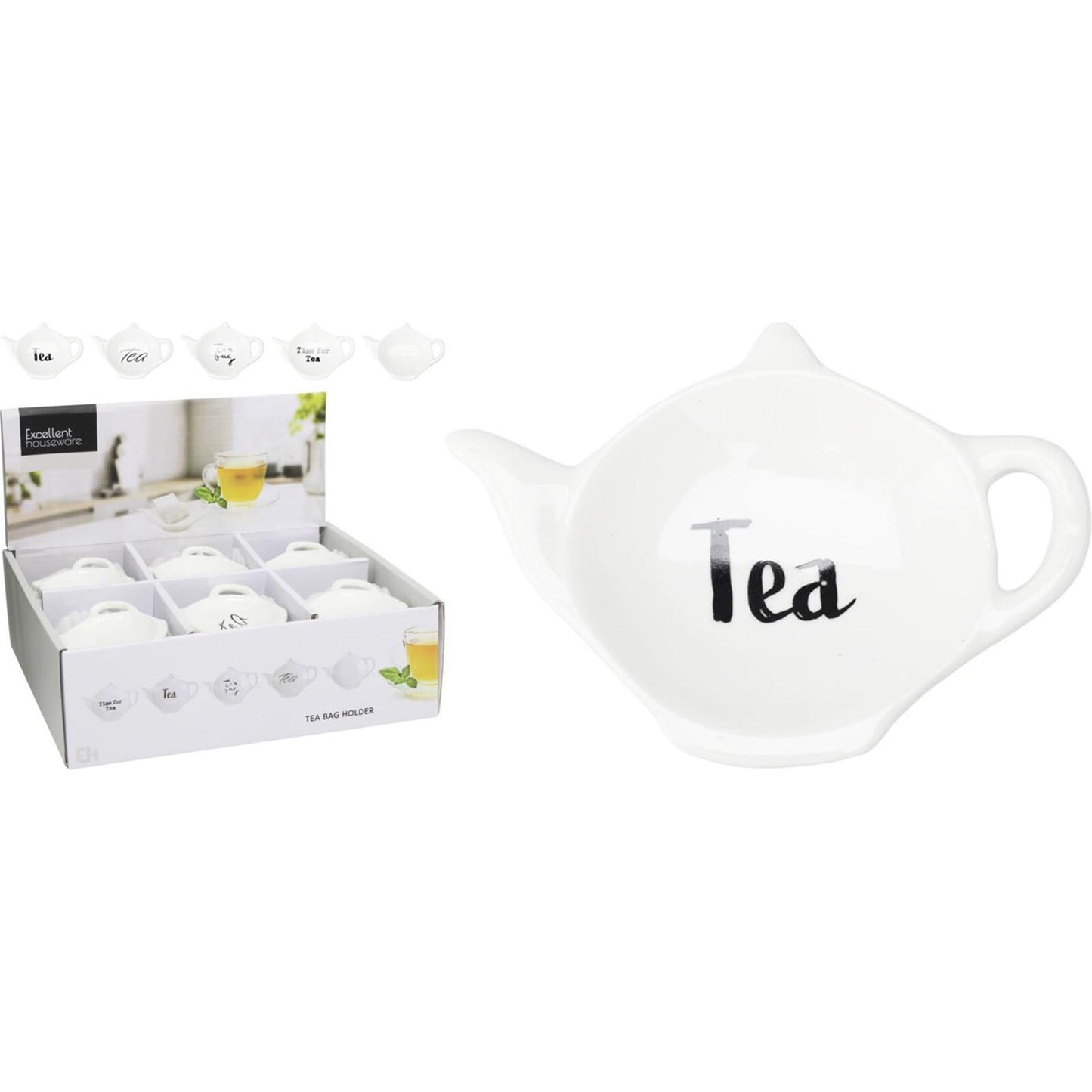 Excelente soporte de bolsas de té de casa 4 surti