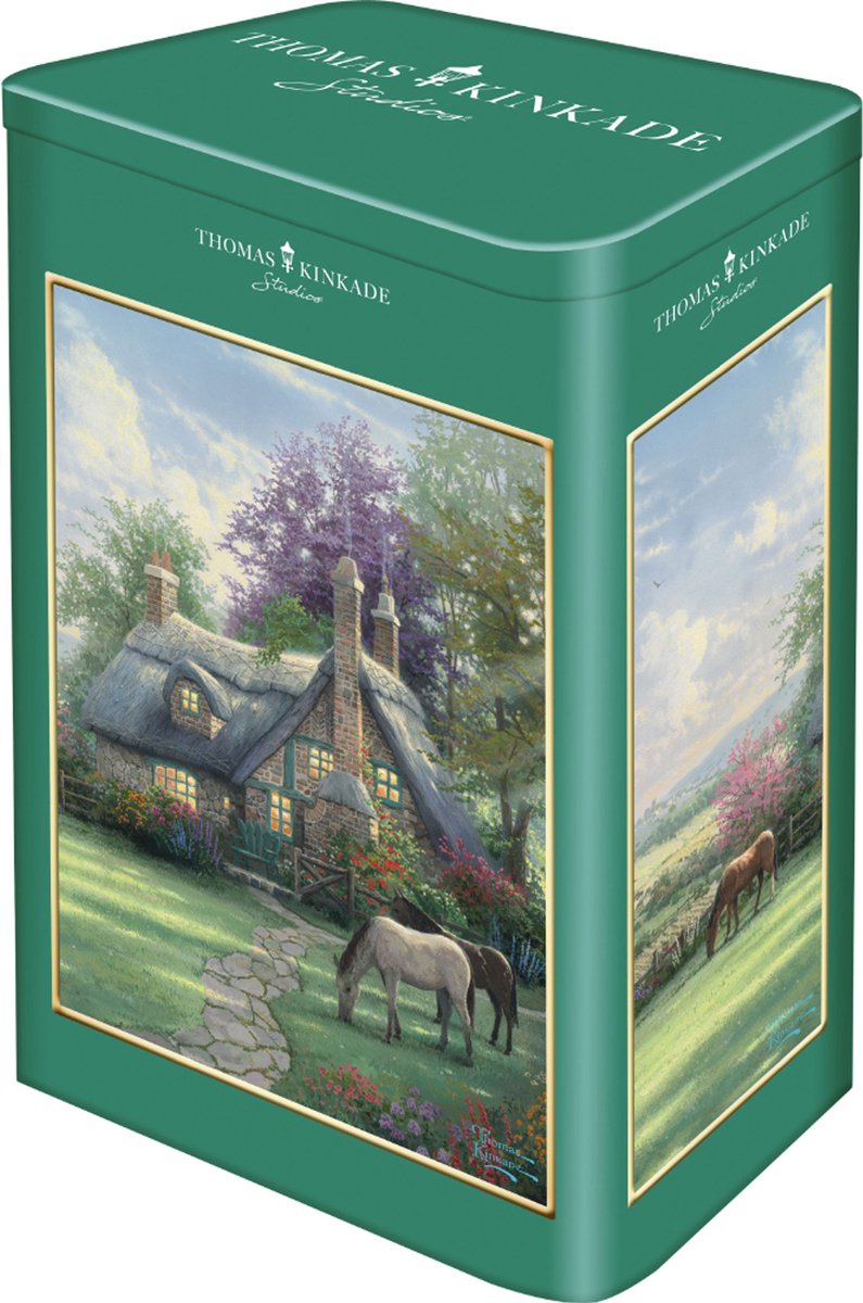 Schmidt - puzzle - una perfetta giornata estiva - thomas kinkade - 500 pezzi - bambini - da 10 anni