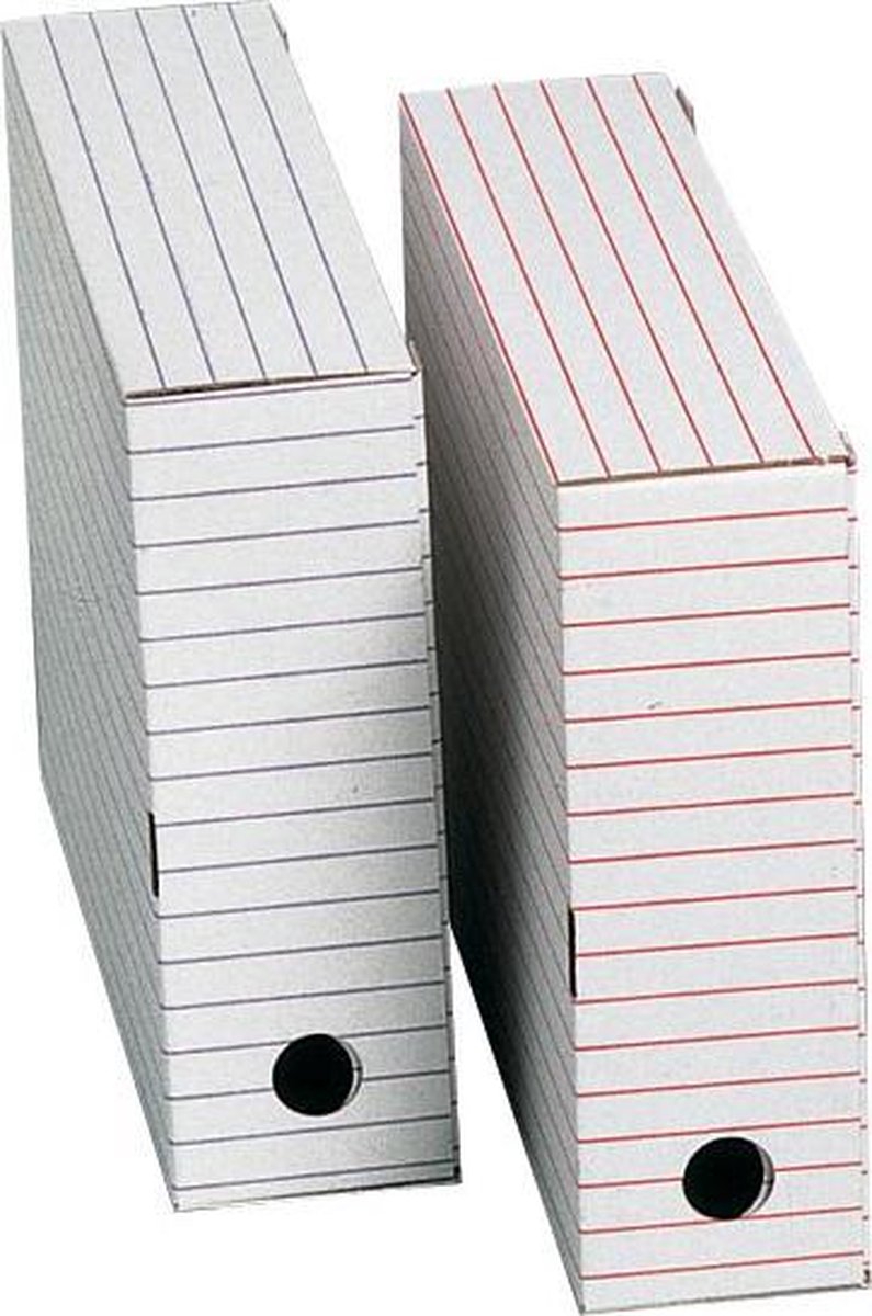 Merkloos sans marque archiefdoos formaat 31 x 245 x 85 cm (b x h x d) set van 2