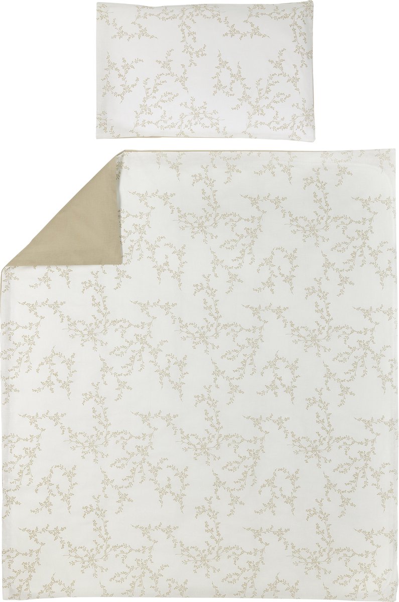 Copripiumino Meyco Baby Branch per bambino - sabbia - 120x150 cm