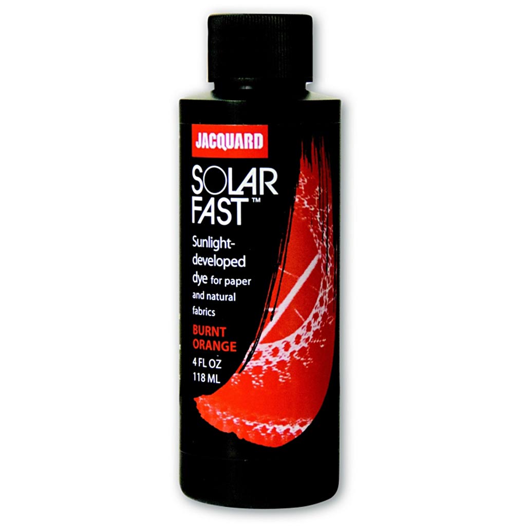 Jacquard Solarfast - Light -Sensitive Colortant, Burnt Orange (102), 118 ml 1 bottiglia