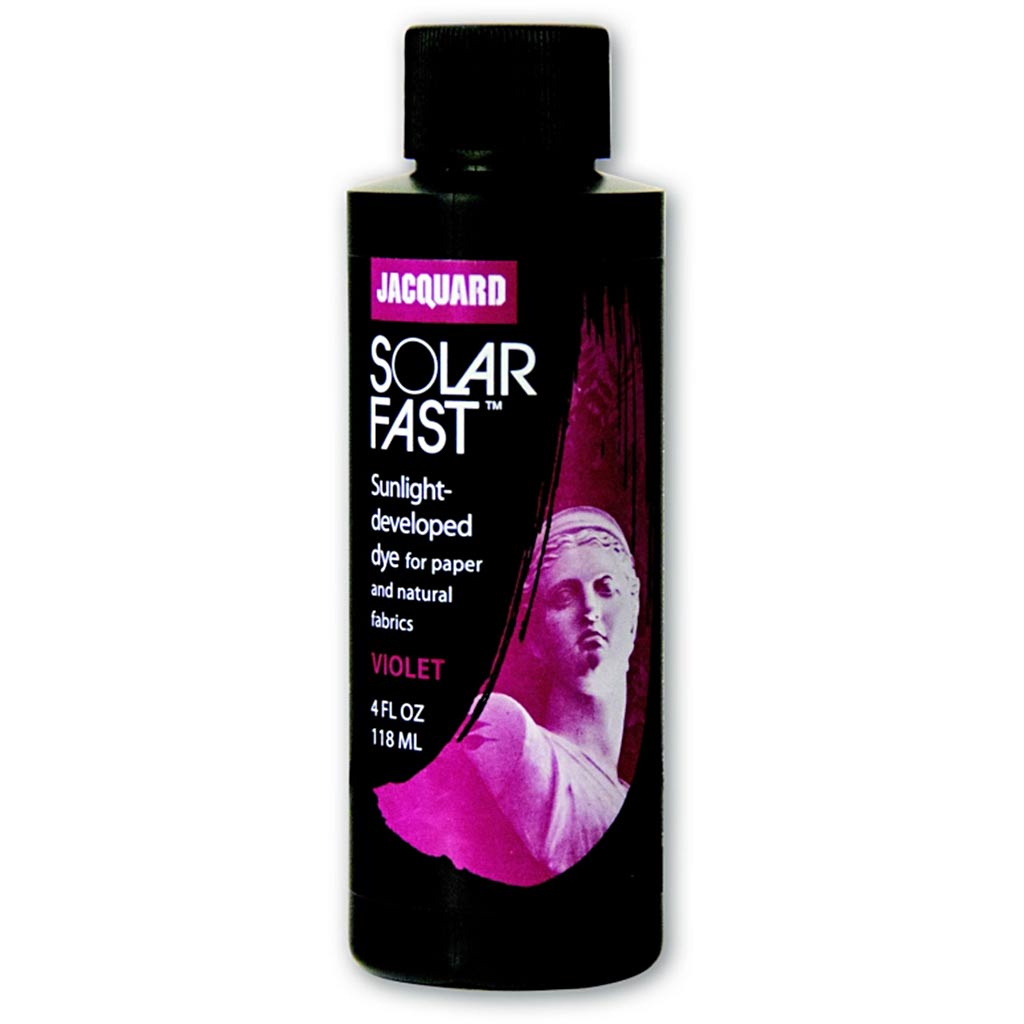 Jacquard Solarfast - Light -Sensitive Colortant, Violet (105), 118 ml 1 bottiglia