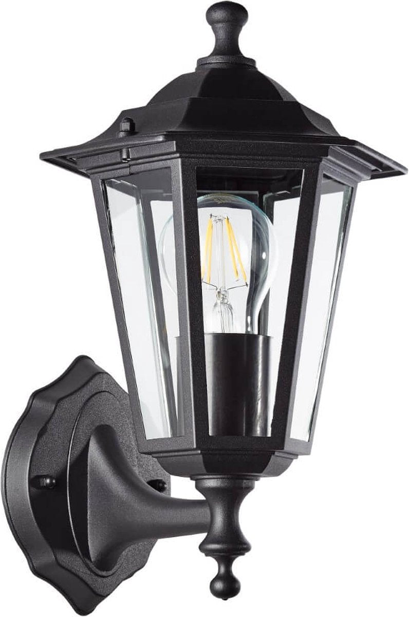 Brilliant carleen - lampada da esterno - ip44 - e27 max 1x40w - nera