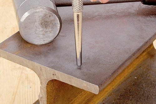 Punzone centrale Wolfcraft | cromato | 8 x 125 mm | 1 pezzo - 7980010