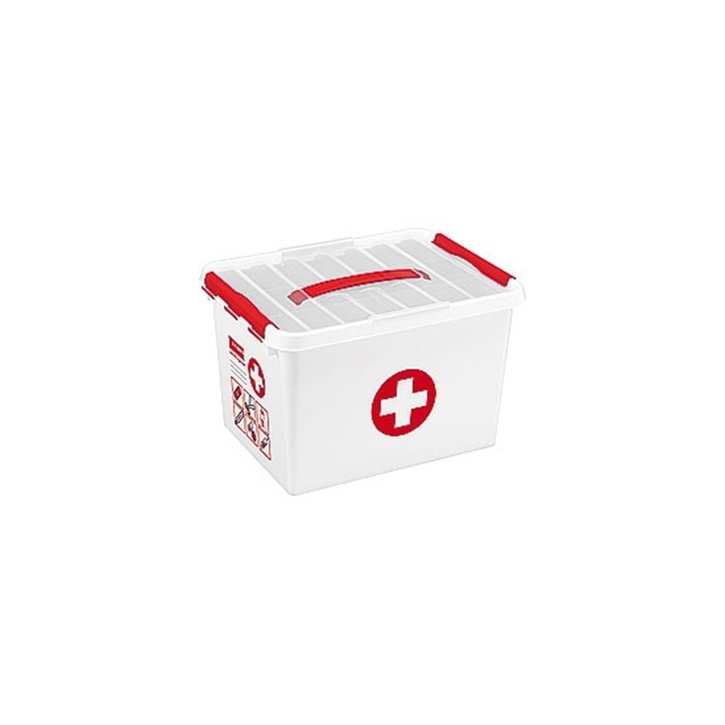 Cassetta pronto soccorso Sunware q-line 22l bianca