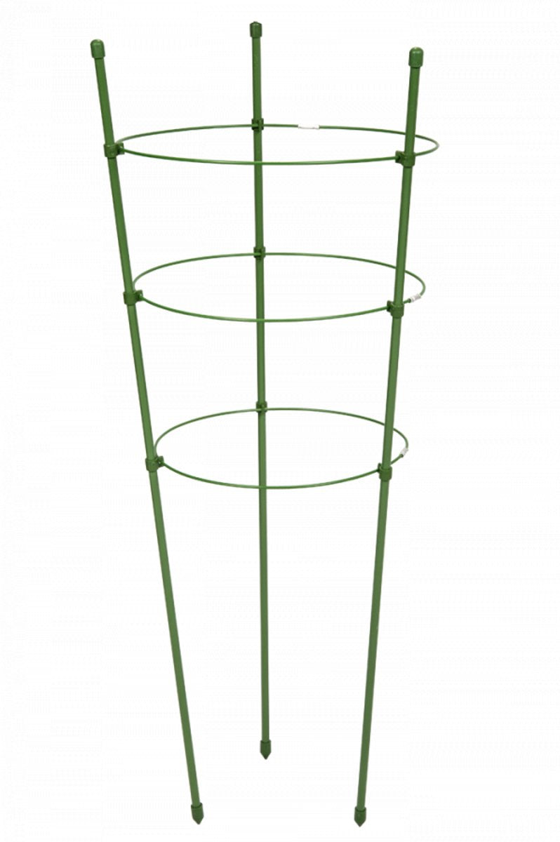 Bradas tyrp120 - supporto per piante - 120 cm - resistente alla ruggine - PVC verde