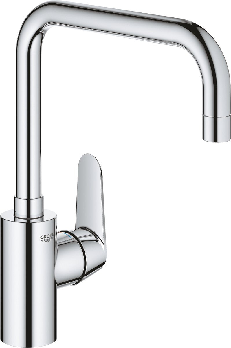 Rubinetto cucina Grohe eurodisc cosmopolitan - bocca alta girevole - cromo