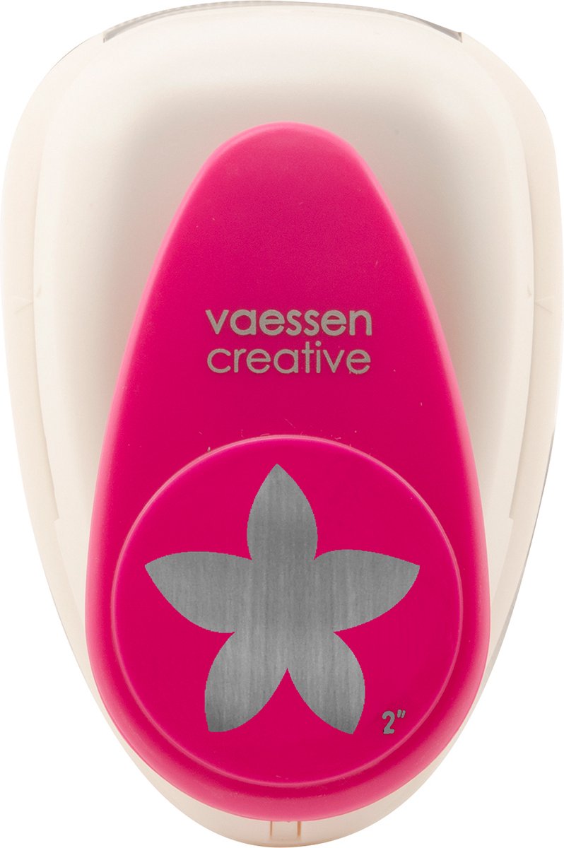 Vaessen creative • punzone per figurine fiore fleur jumbo