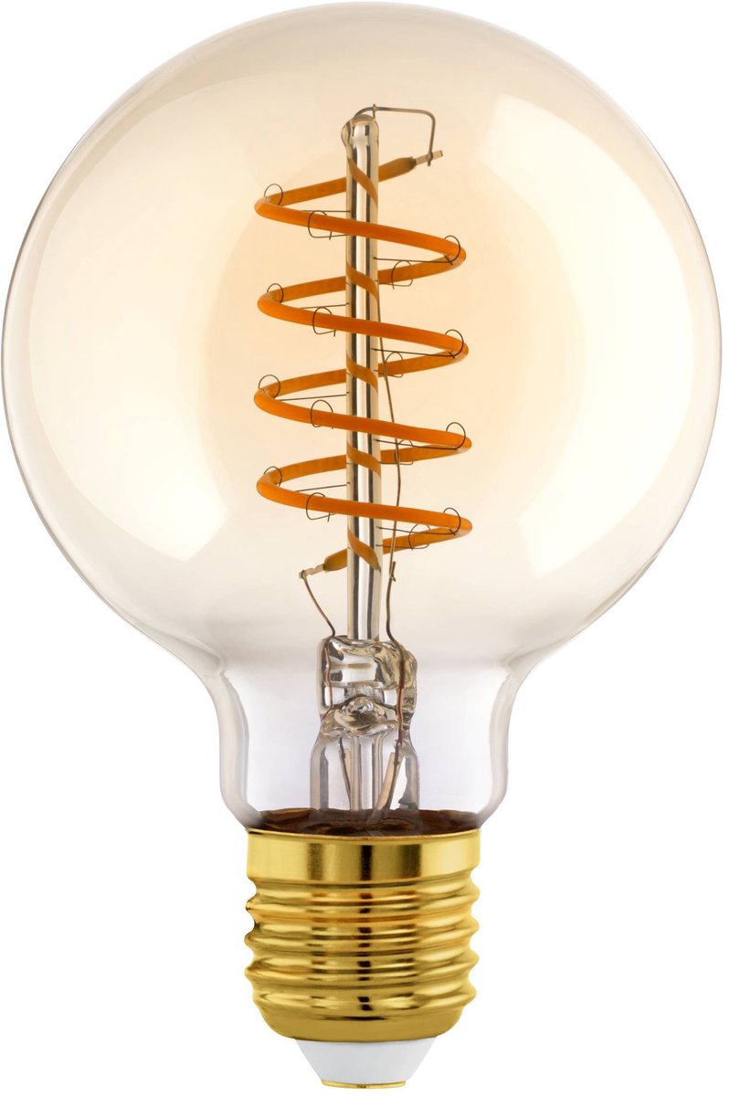 Lámpara LED Eglo - E27 - ø 9,5 cm - ámbar - 806 lúmenes - 2700k