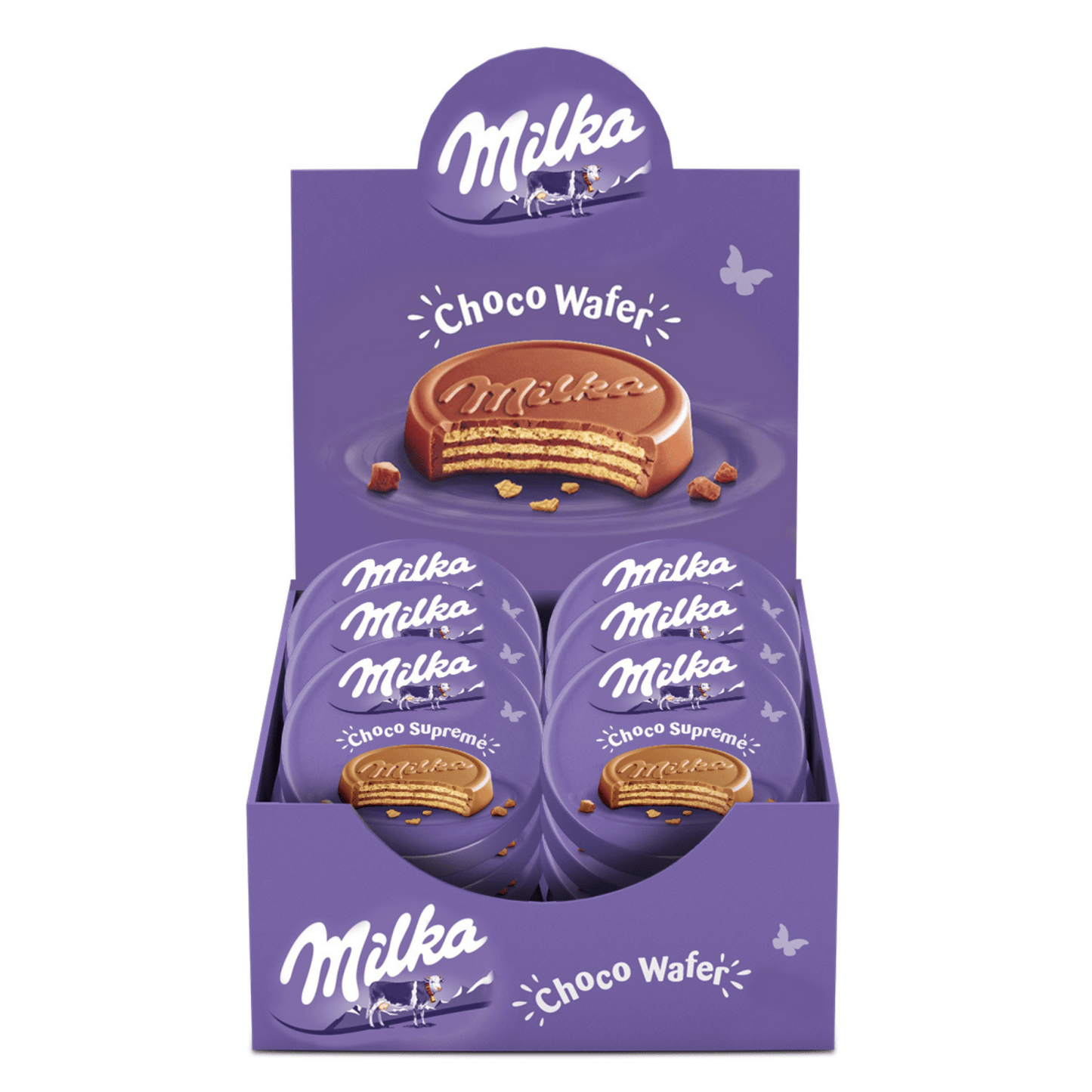 Oblea de chocolate Milka individual (30x 30gr)
