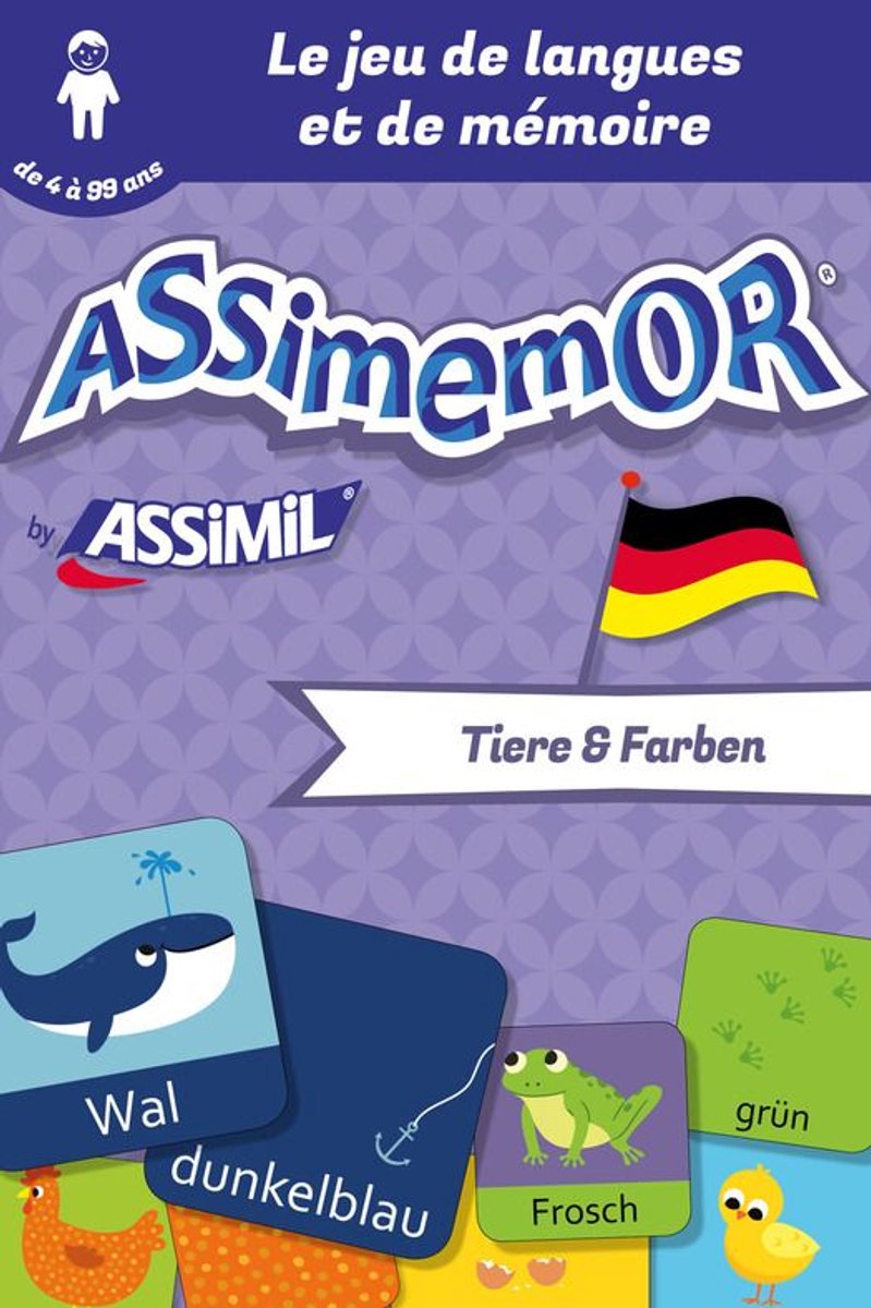 Assimemor - assimemor - mes premiers mots allemands: tiere und farben
