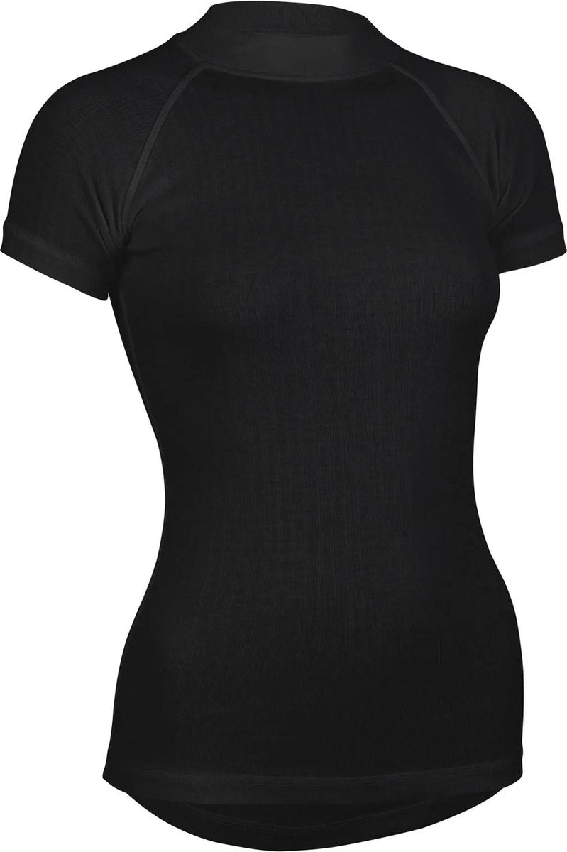 Avento thermoshirt korte mouw - vrouwen - zwart - maat 40