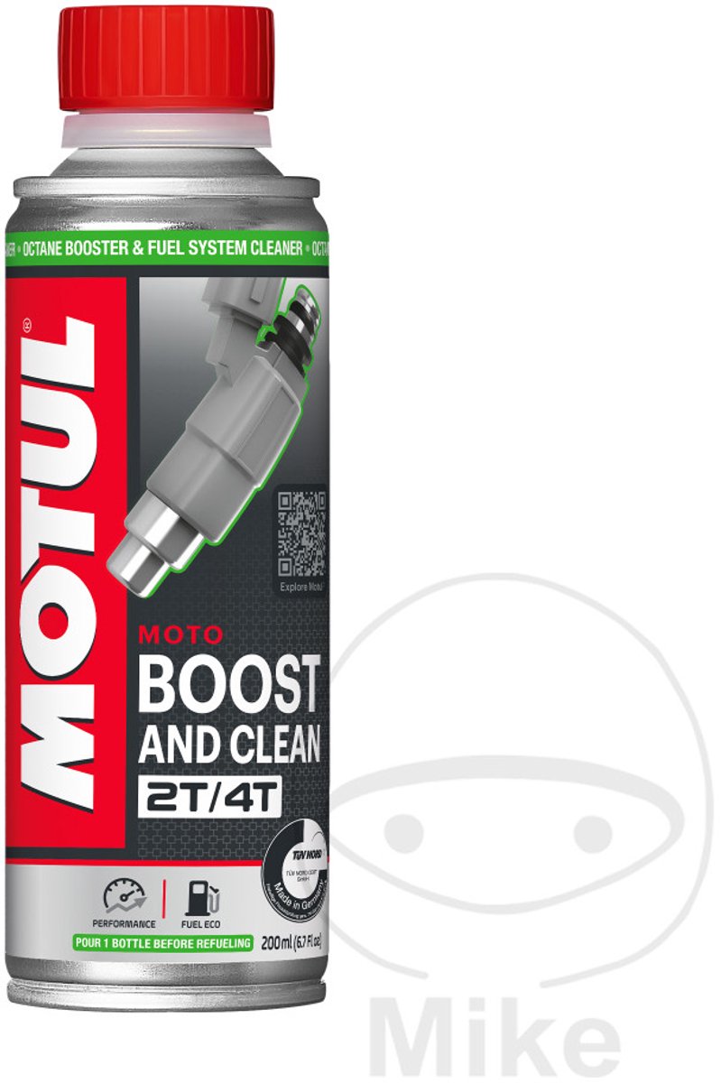 Motul boost and clean moto 200ml aggiunta grigio