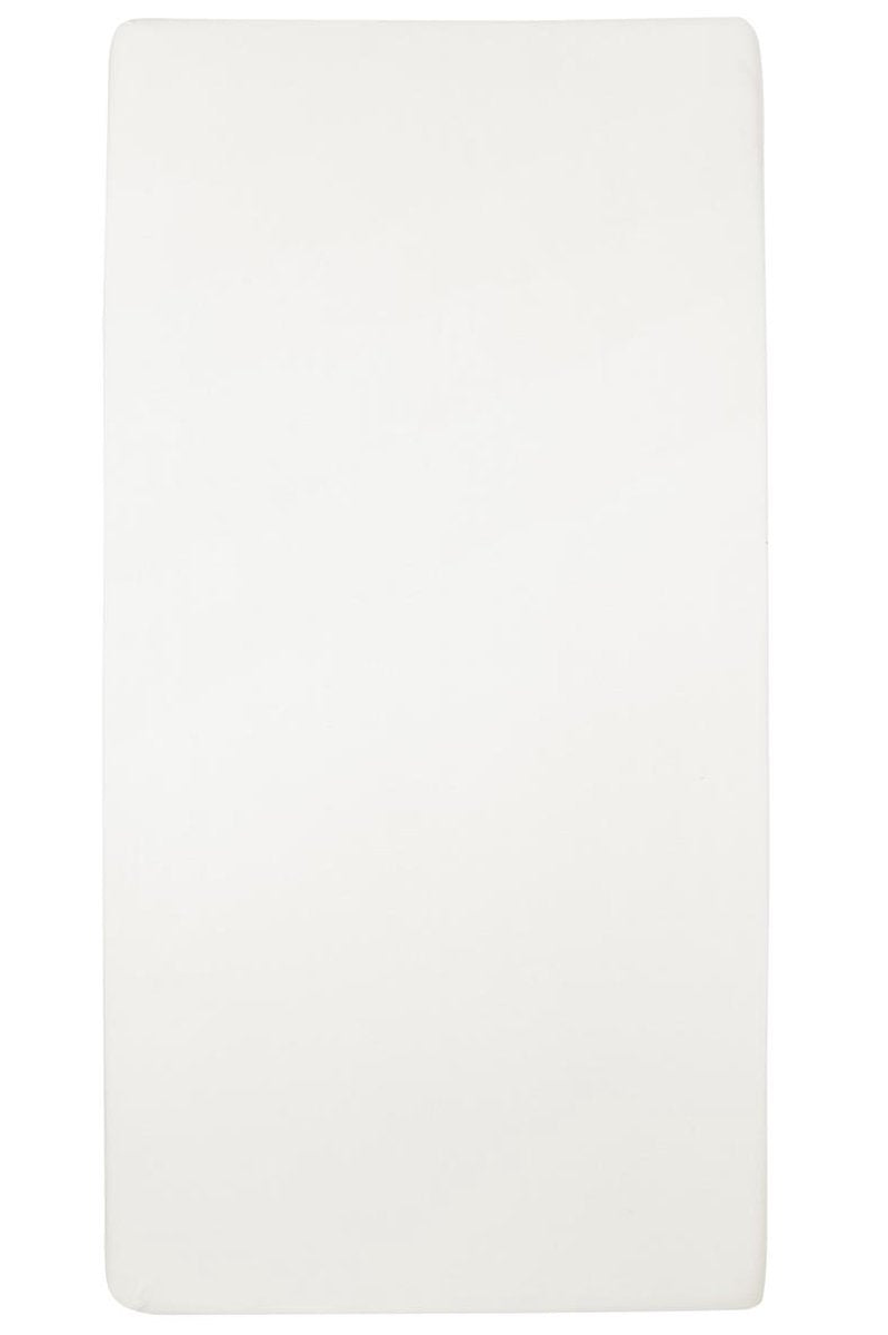 Meyco baby uni hoeslaken juniorbed - offwhite - 70x140 150cm
