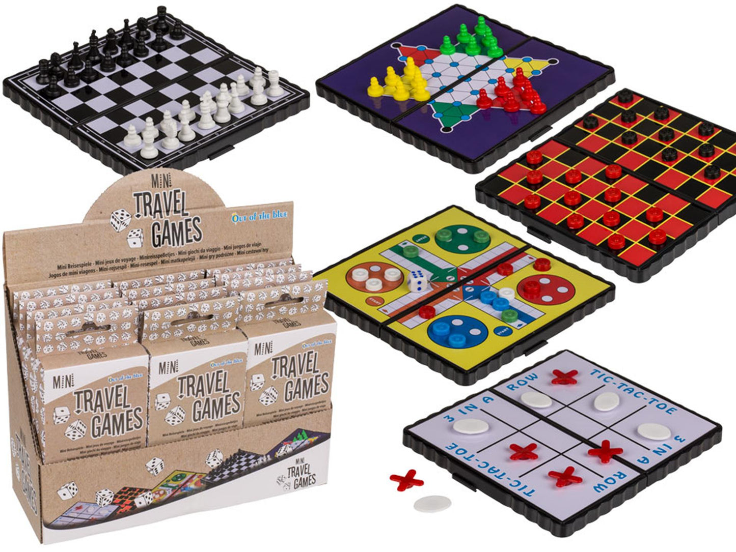 Di punto in bianco mini gioco da viaggio magnetico 7x7cm