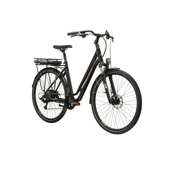Kross e-bike sentio hybrid 1.0 modello 2025 - 28 pollici - telaio m (20 pollici) - nero lucido