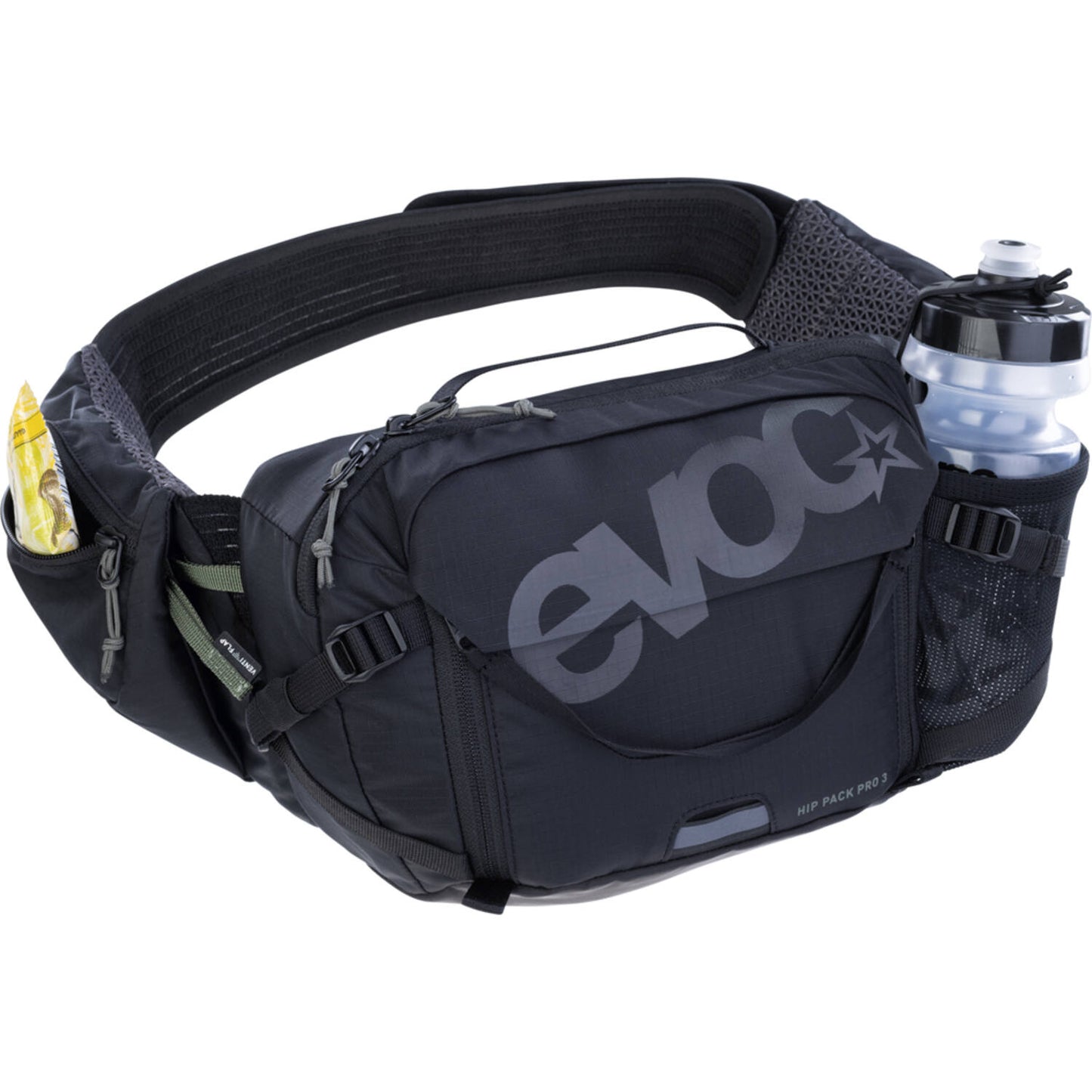 Evoc - marsupio pro 3 incl. sacca di idratazione nera 3l + 1,5l