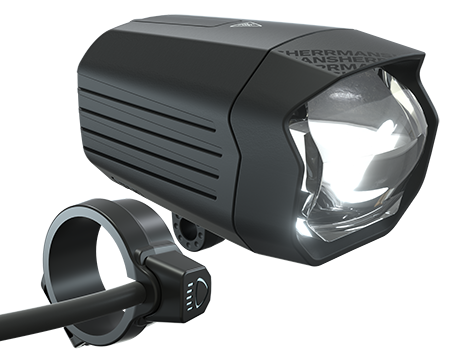 HERRMANS KOPLAMP NORDIC E-BIKE 1100 LUMEN 250 LUX