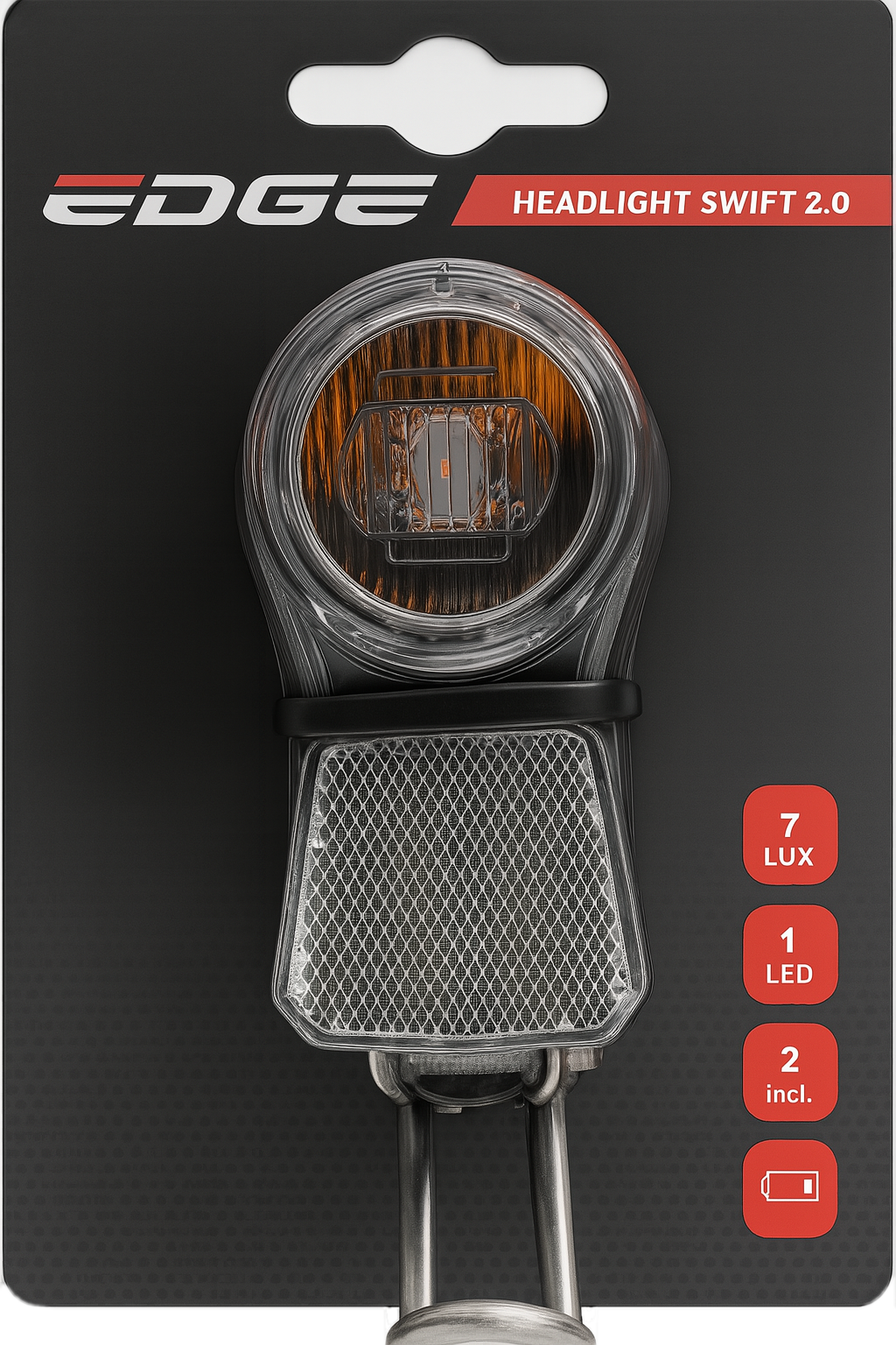 EDGE HEADLIGHT SWIFT 2.0 1 LED con Riflessione incl.