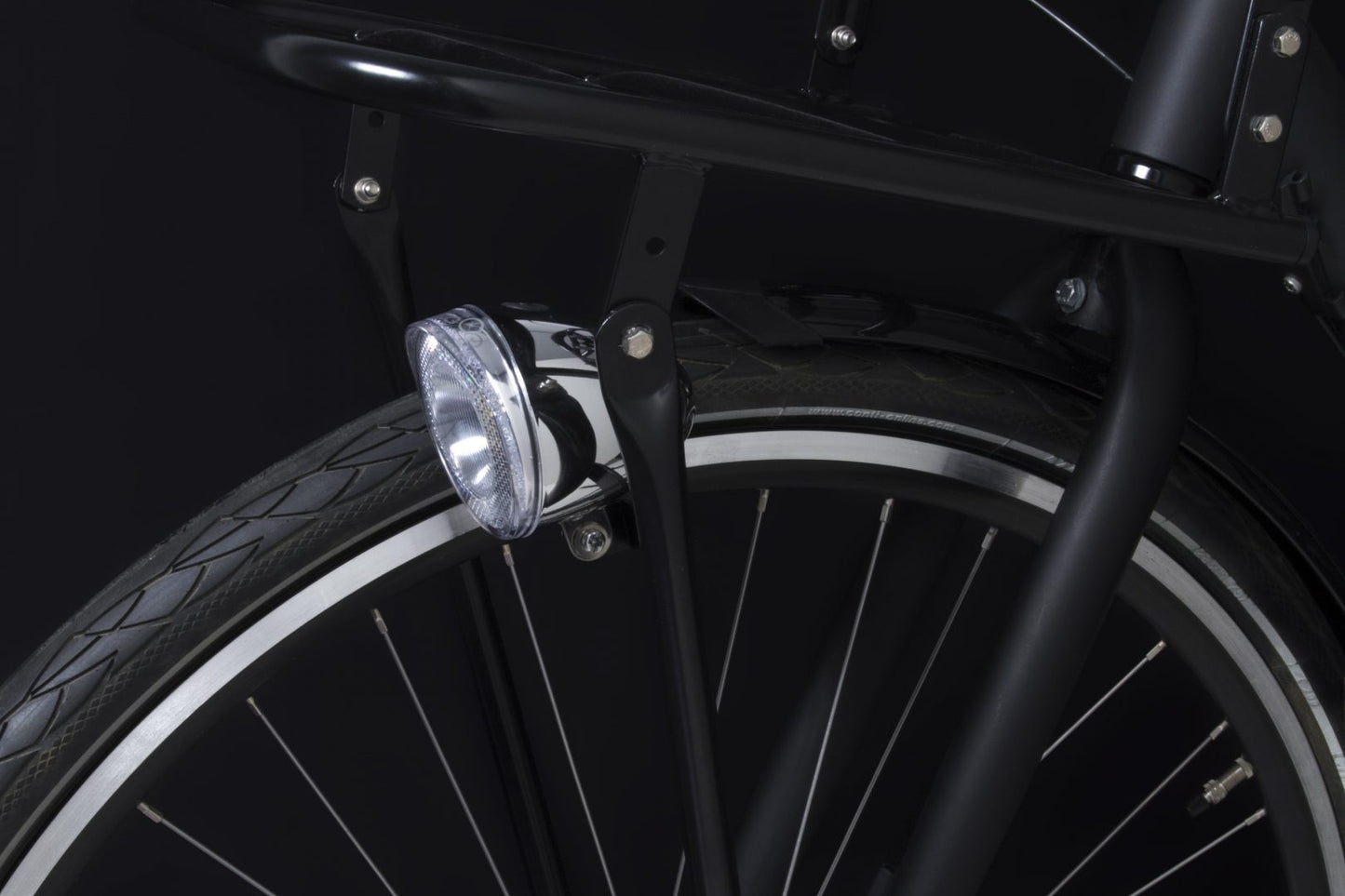 Spanninga Headlight Swingo xdoc On desde Dynamo 20 Lux Chrome