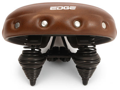 Bordo sella in bicicletta urbana xl wave marrone