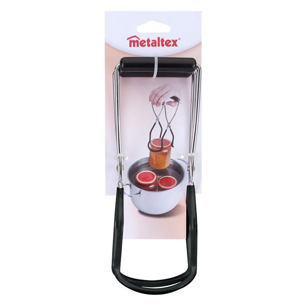 Metaltex Metaltex Potlifter 22x8,5 cm Silver nero