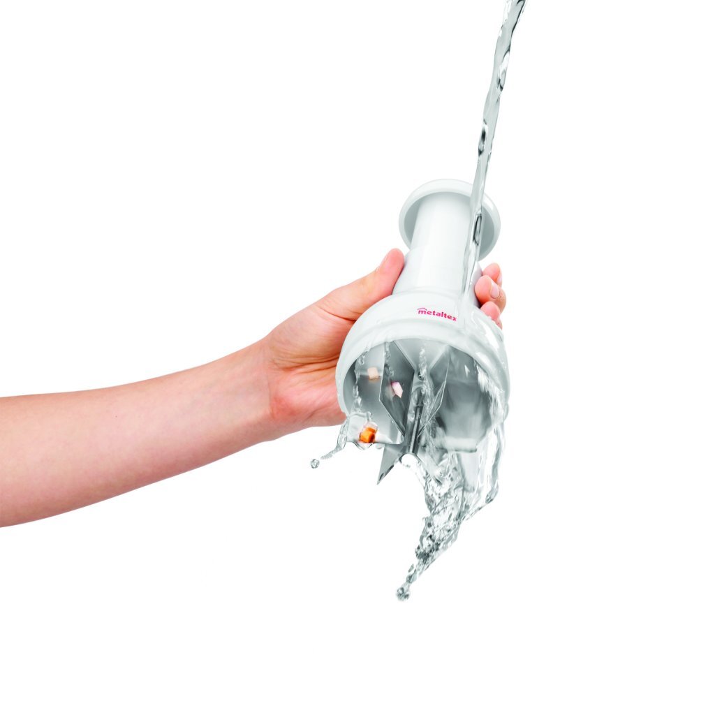 Metaltex Metaltex Kitchen Helpers Twist Onion on Cebor Cutter White