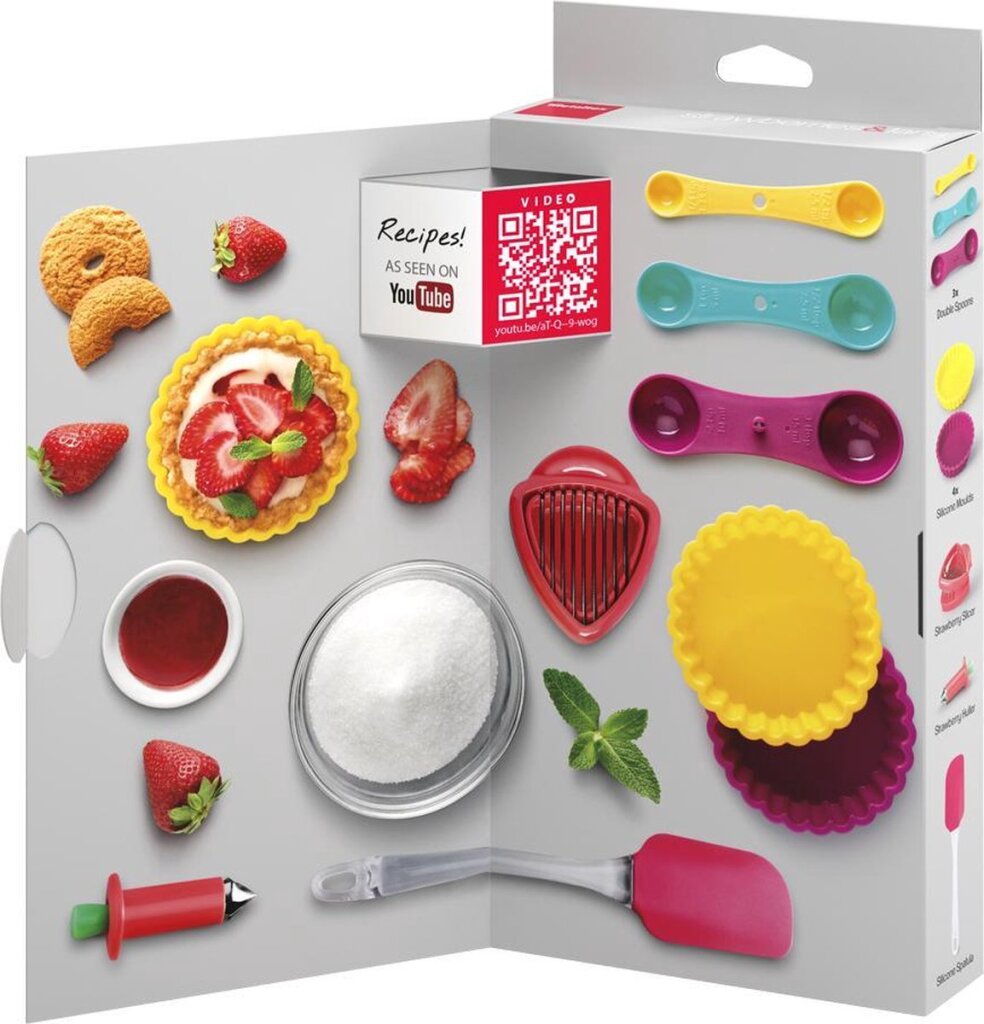 Metaltex Metaltex Cake e Cake Set per preparare torte e pasticcini