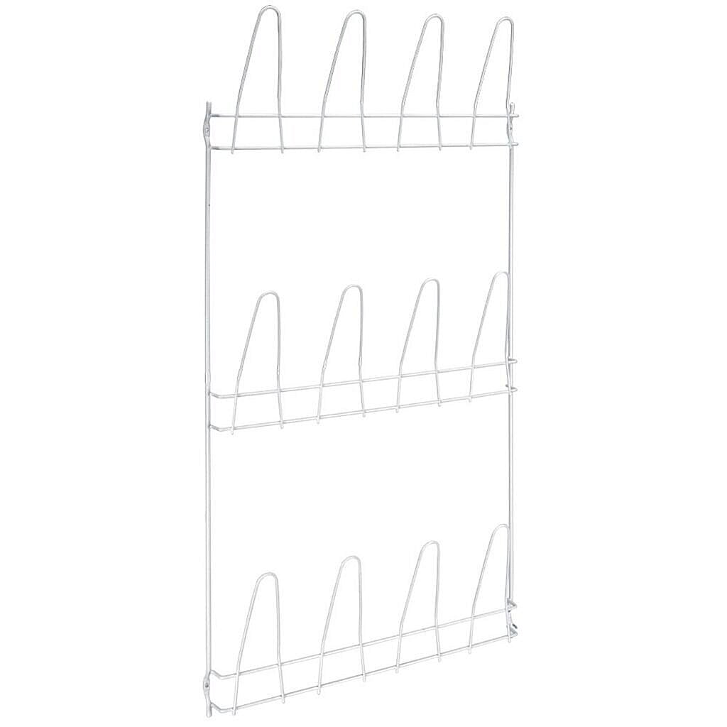 Metaltex Metaltex Wall Shoe Rack Penny 6 Par de zapatos 41x77 CM White