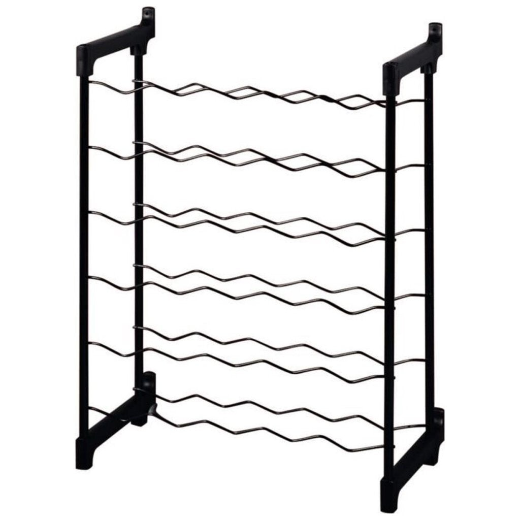 Tomado-Metaltex Tomado-Metaltex Chianti Rack de vino para 30 botellas 68x50x26 cm Negro